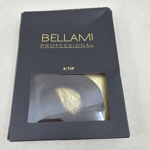 Bellami Keratin K Tip Hair Extensions 24" Chocolate Brown #4 25 Grams NEW